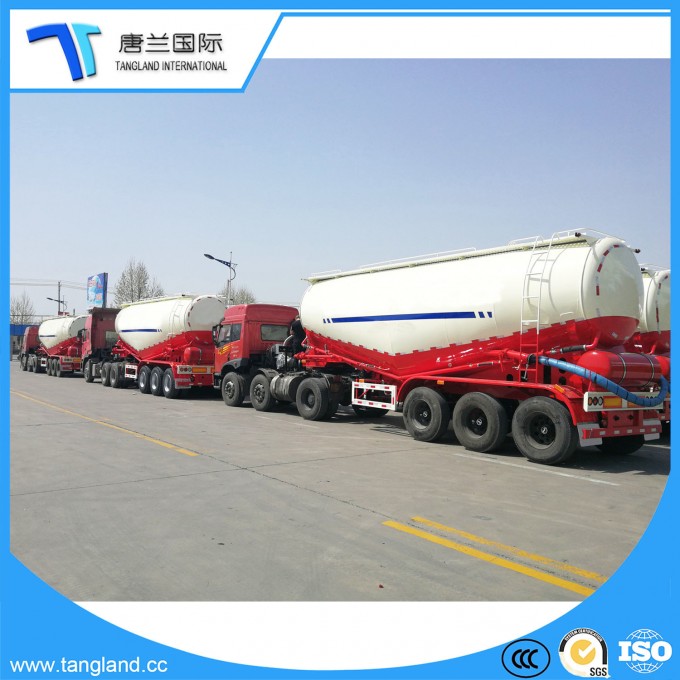 Large Capacity 65 Cbm Widely Used Bulk Cement Tanker Truck Image1