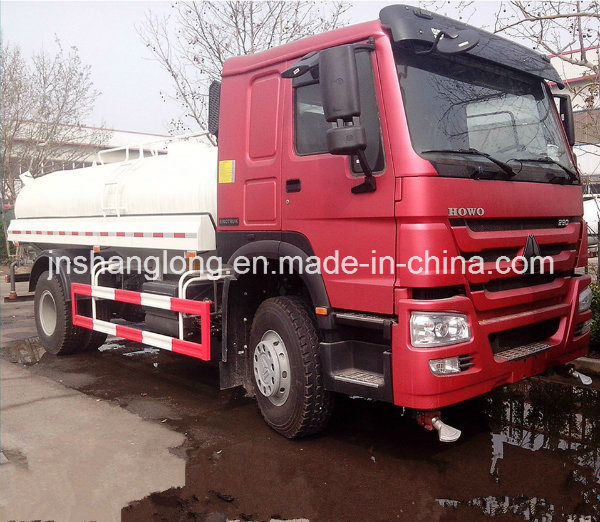 HOWO 4X2 10000L Water Tank Truck 10cbm Tanker Truck Image1