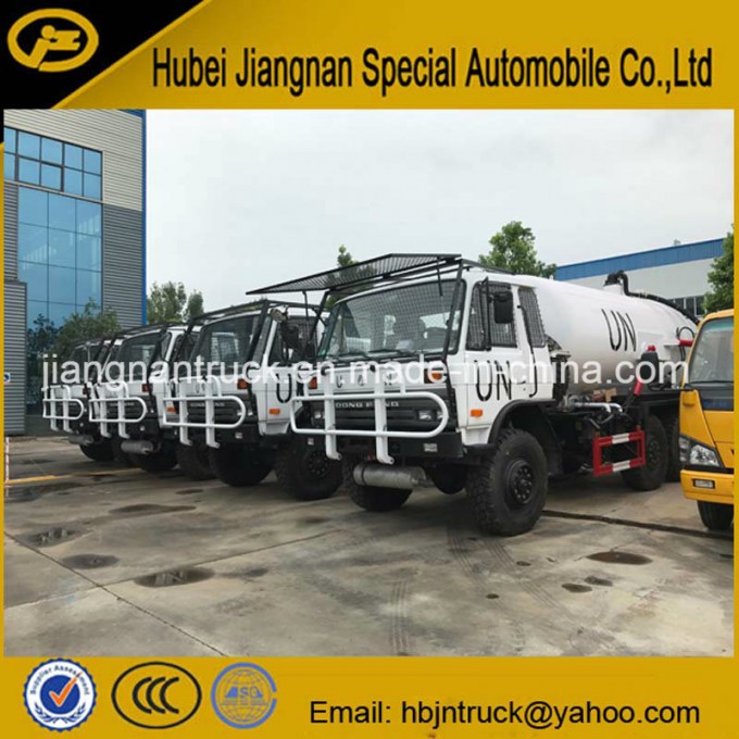 Dongfeng 6 X 6 Sewage Vacuum Suction Tanker Truck Image1