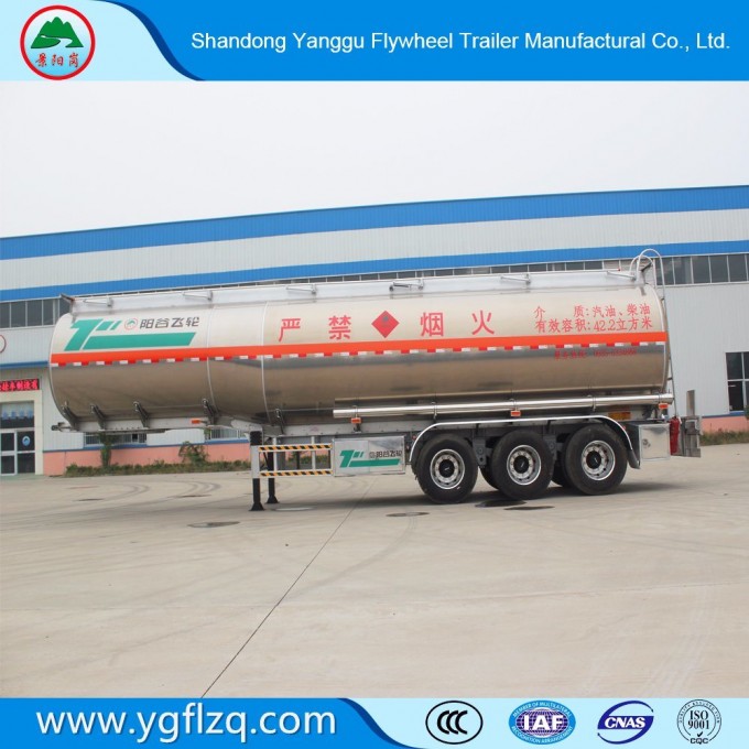 Hot Sale China Trailer Manufacturer Fuel Oil Aluminium Tanker Semi Trailer Truck Image1