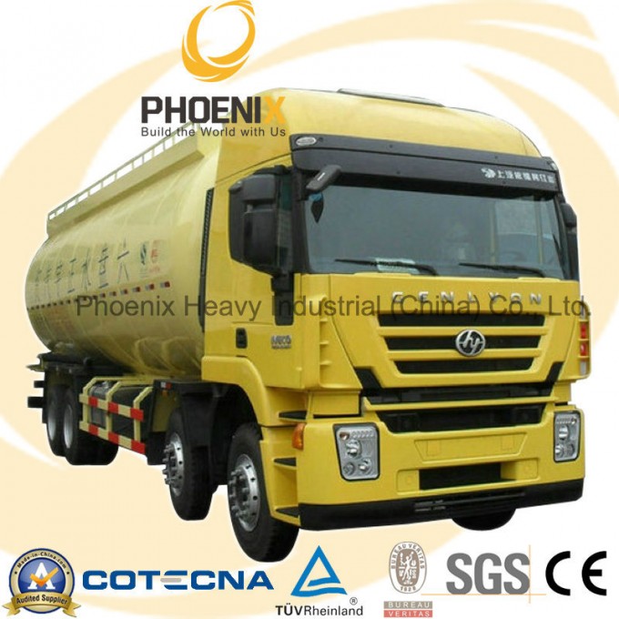 8X4 350HP Hongyan Iveco Genlyon Fuel Tanker Truck Image1