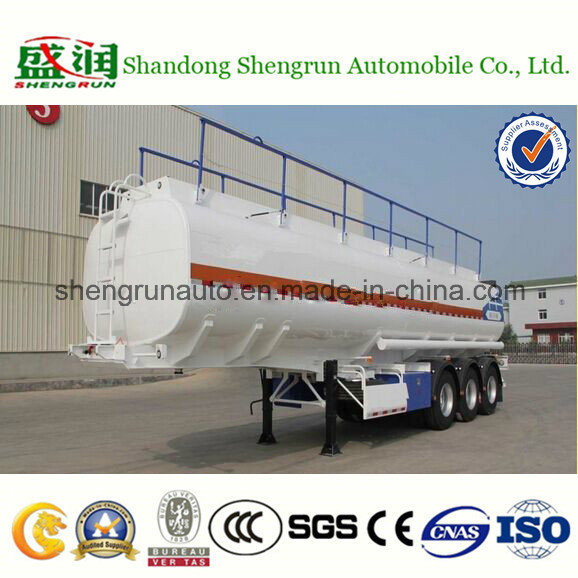 China Manufacturer 3 Axles Carbon Steel Fuel Tanker Truck for Sale Image1