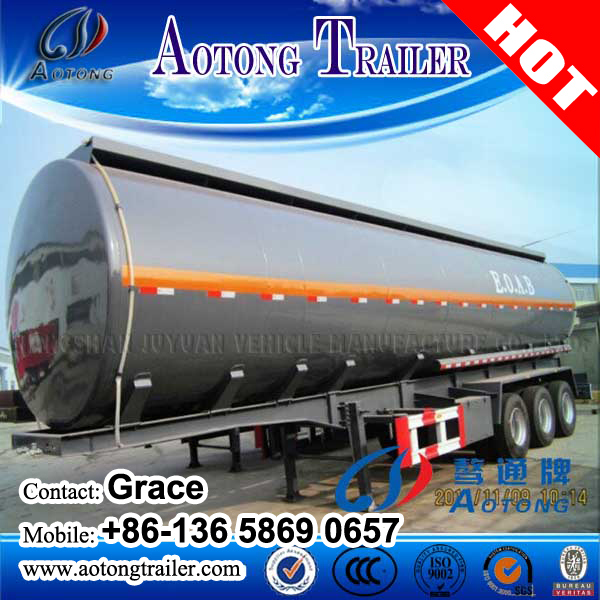 45000 Liters Fuel Tank Trailer, Oil Tanker Truck Sale Kenya, Heavy Oil Tanker Truck Price Image1