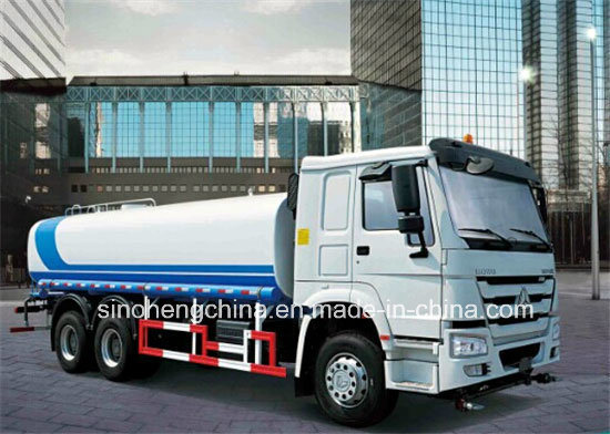 China 15m3 HOWO 6X4 Water Tank Truck/Wanter Tanker Image1