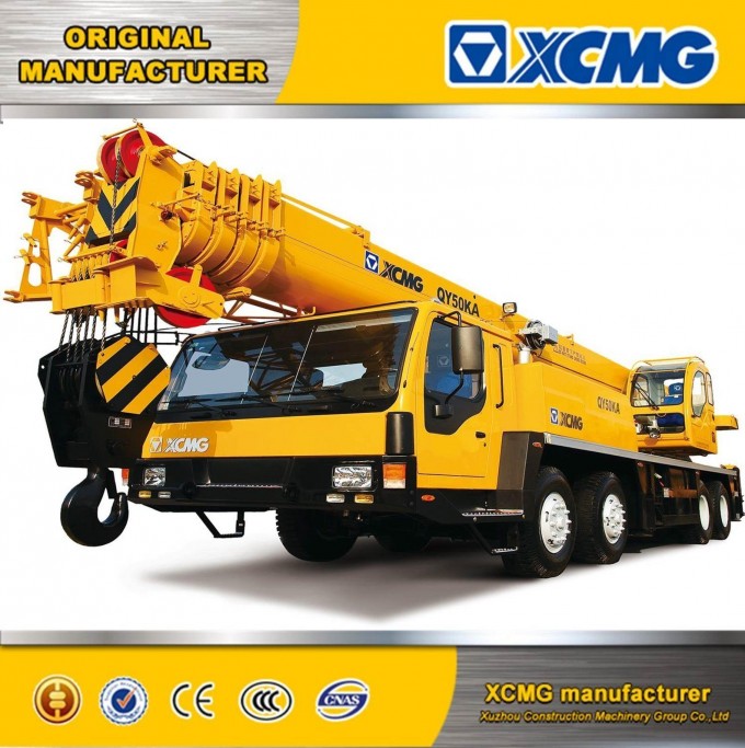50ton Truck Mounted Crane Qy50 Image1