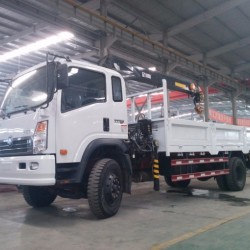 Sinotruk Cdw 4X2 Light Mounted Truck Crane 8 Ton Truck Crane