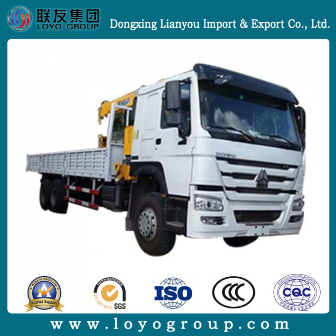 Sinotruk HOWO 10t Truck Mounted Crane/Crane Mounted Truck Hot Sale Image1