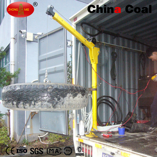 12V DC Mini Electric Crane Truck Mounted Hoisting Crane Image1