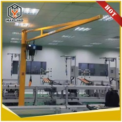 Material Handling 12V/24V 500kg Truck Mounted Mini Jib Crane