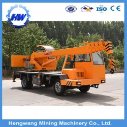 6t Mini Truck Mounted Crane Hwzg-6 Mobile Crane for Sale