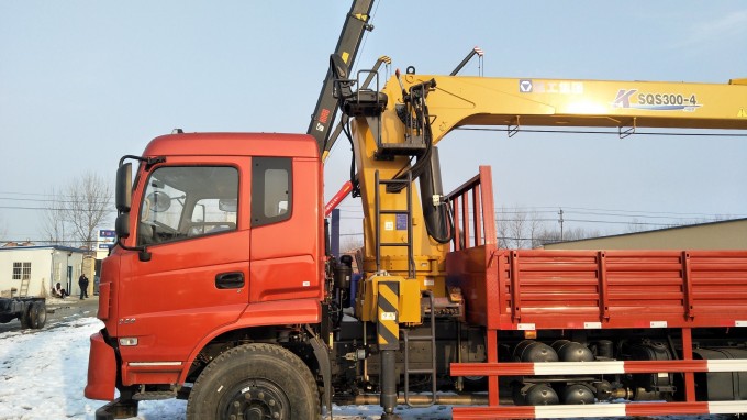 Hyundai Truck Mounted Crane with 10 Ton Lifting Capacity Truck Mounted Boom Lift Truck Mounted Boom  Image1