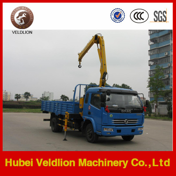3.2 Tons Mini Telescopic Boom Truck Mounted-Crane Image1