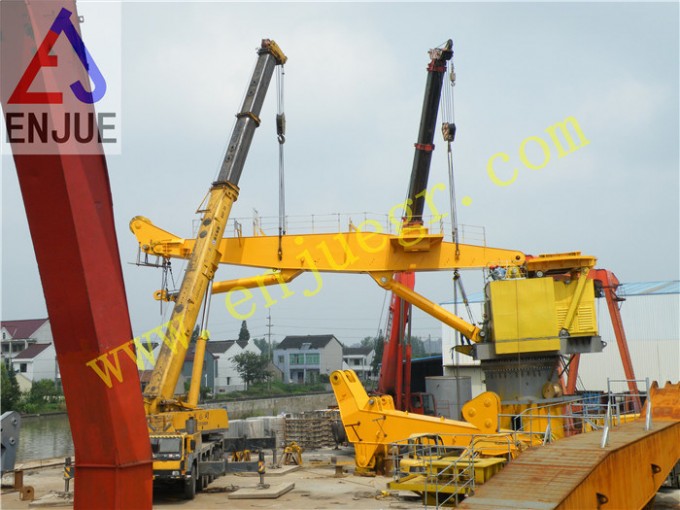 Knuckle Boom Truck Mounted Crane Mobile Crane for Sale 100t 10m Knuckle Boom Crane Image1