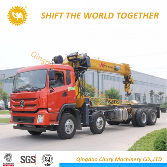 Hydraulic 10 Ton Mobile Truck Mounted Crane for Sale Image1