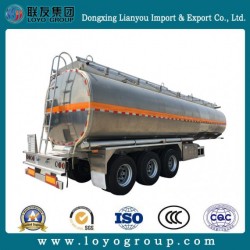 Aluminum Fuel Tank Tow Truck Trailer 48m3