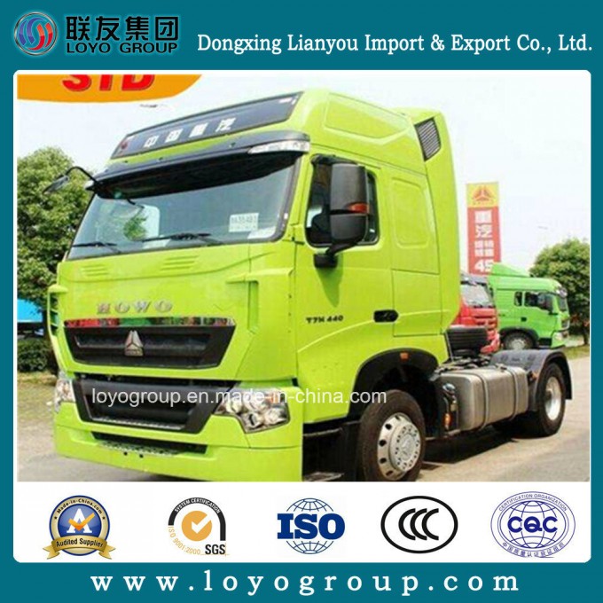 HOWO Light Weight T5g 4*2 350HP Tow Tractor Truck Image1