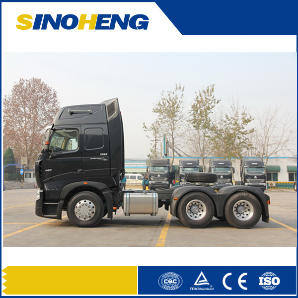 Sinotruk HOWO A7 High Roof Cabin Heavy Duty Tow Tractor Truck Image1