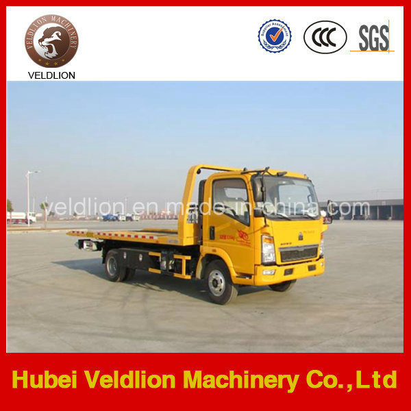 Sinotruk 5t/5ton Flatbed Tow Truck Image1