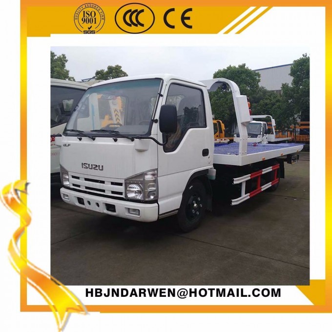 Japan Isuzu 3ton Road Tow Truck for Sale Image1