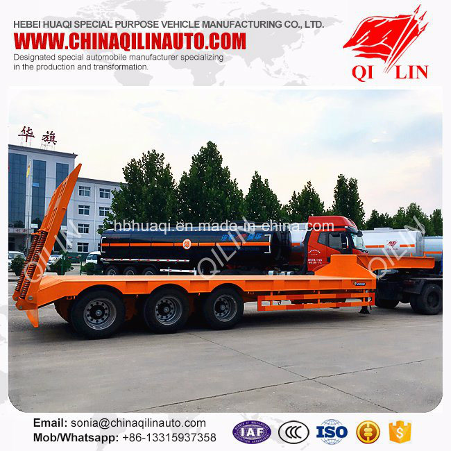 Cheap Price Heavy Machine Carrying Flatbed Tow Truck for Sale Image1