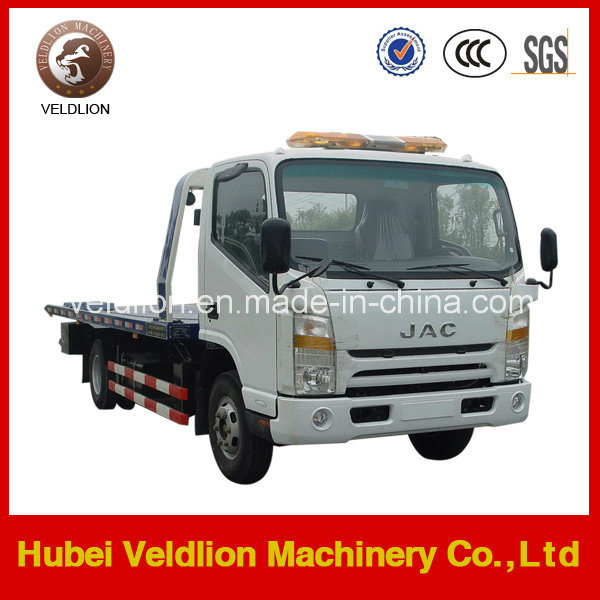 China JAC 3t/3ton Flatbed Wrecker Towing Truck Image1