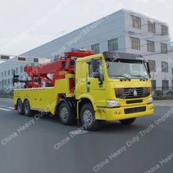 8X4 50ton Road Recovery Wrecker Tow Truck