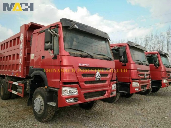 Dump Truck Used HOWO Tipper Truck for Congo Image1