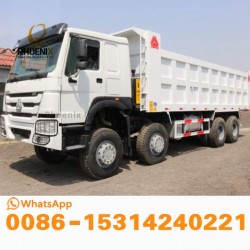 Best Price Stock Brand New Sinotruk HOWO Tipper Dump Truck with 12 Tires on Hot Sale at Africa Marke
