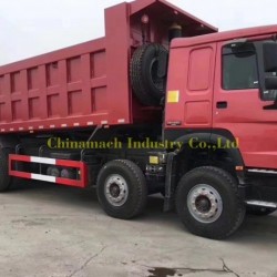 HOWO Dump Truck 8X4 Used Truck with 12 Wheels