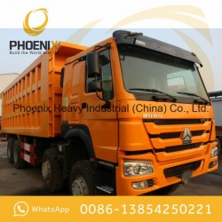 Low Price Used HOWO Dump Truck 12 Tyres 371HP 40tons Excellent Condition Use for Africa