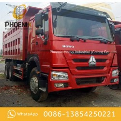 Low Price Used HOWO 10 Wheels Dump Truck Tipper 6X4 with Good Condition for Africa