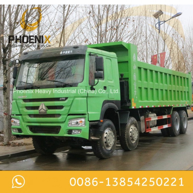 Low Price Good Condition Used HOWO Dump Truck 12 Tyres 8X4 Tipper for Dr Congo Image1