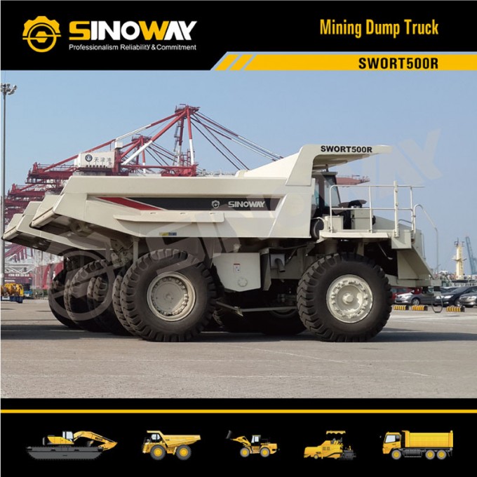 Rigid Dump Truck, Mining Truck with 45 Ton Loading Capacity Image1