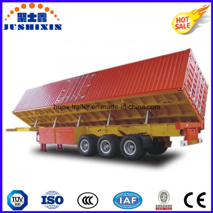 45m3 Dump Trailer 3 Axle Tipper Trailer Truck for Coal Image1