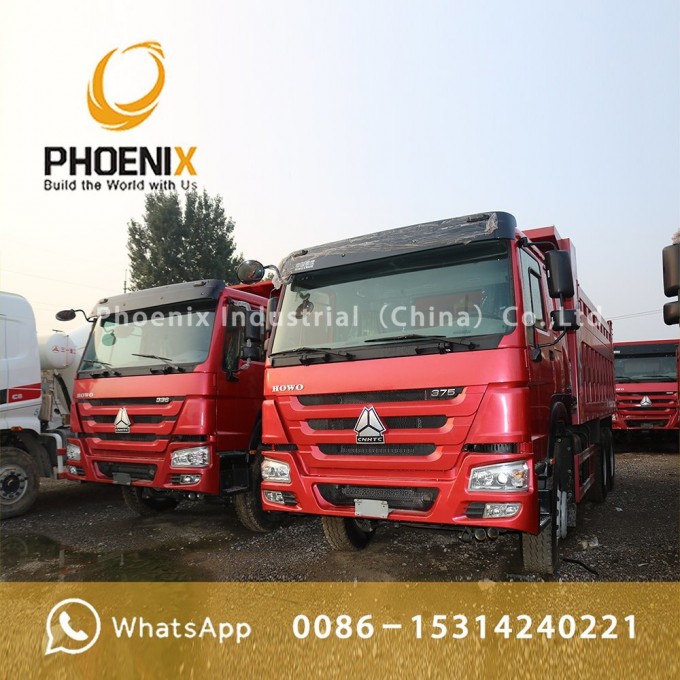 Used Sinotruk HOWO Trucks 10 Wheels Tipper Dump Truck 6X4 Good Condition for Africa Image1