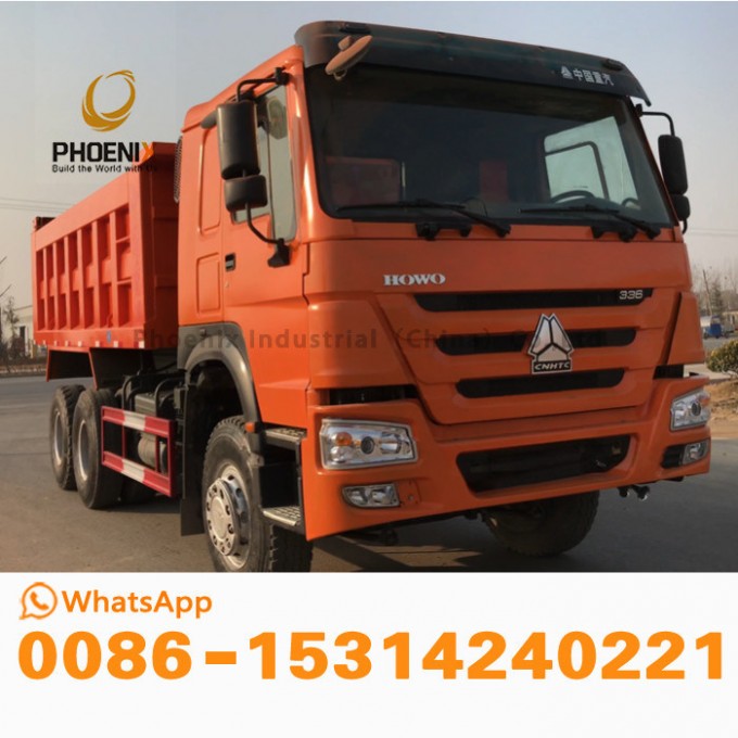 Excellent Quality 336 HP HOWO Dump Truck10 Tires with Best Price for Africa Image1
