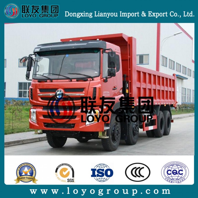 Cdw Dump Truck Tipper Truck of 8*4 with 10 Wheels Image1