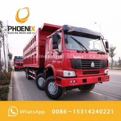 Low Price Good Condition Used HOWO Dump Truck 12 Wheels Tipper for Africa