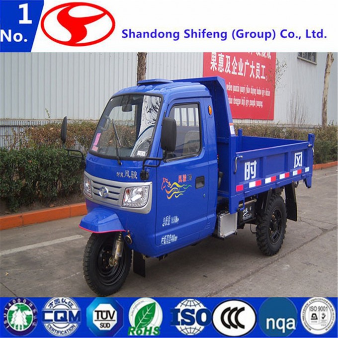 3 Wheel Dump Truck Suitable for Agricultural and Construction Sites Image1