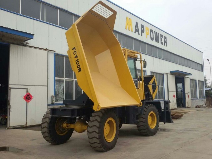 10ton 4WD Truck Dump Tipper Mining Dump Truck Image1