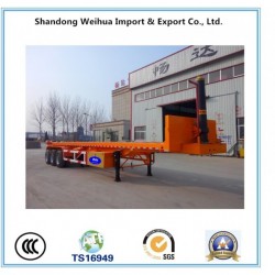 20FT Flatbed Container Semi Trailer, Rear Dump Truck From Manufacture