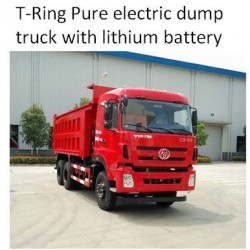 T-Ring Pure Electric Dump Truck with Lithium Battery