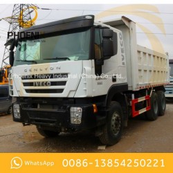 Low Price Used Iveco Genlyon Dump Truck 6X4 340HP Tipper