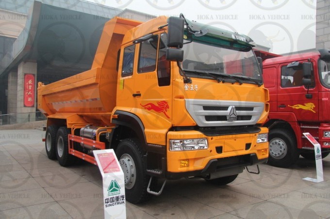 Sinotruk Golden Prince 6X4 Dump Truck Image1
