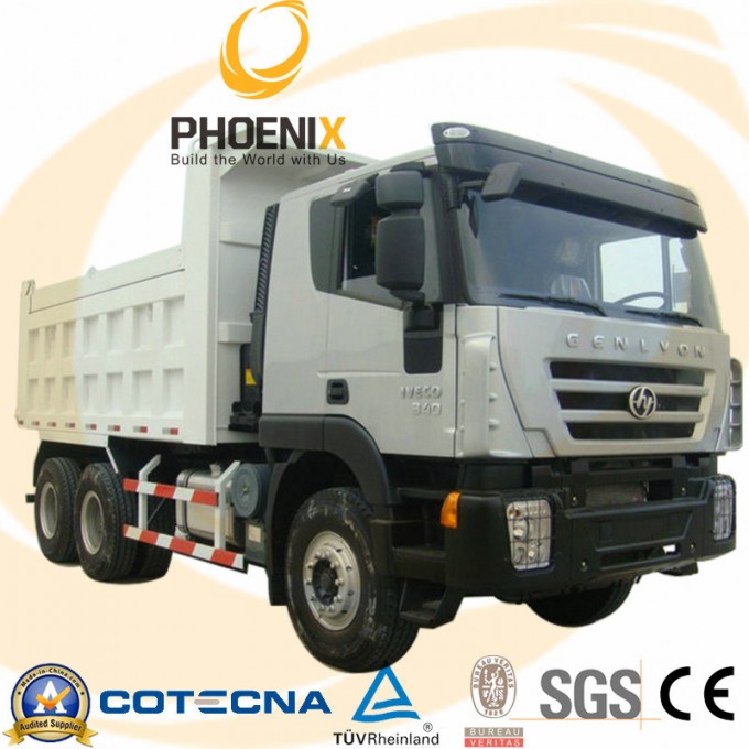 6X4 340HP Saic Iveco Hongyan Genlyon Dump Truck (CQ3254HTG364) Image1