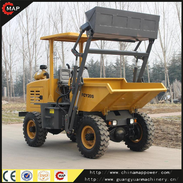 Self Loading Mini Dump Truck 4X4 for Sale Image1