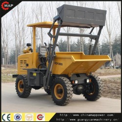 Self Loading Mini Dump Truck 4X4 for Sale