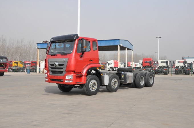 Sinotruk Hohan 8X4 336HP Dump Truck Image1