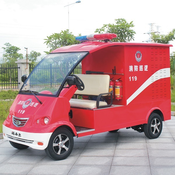 CE Approved Electric Vehicle Mini Fire Fighting Truck Dvxf-3 Image1