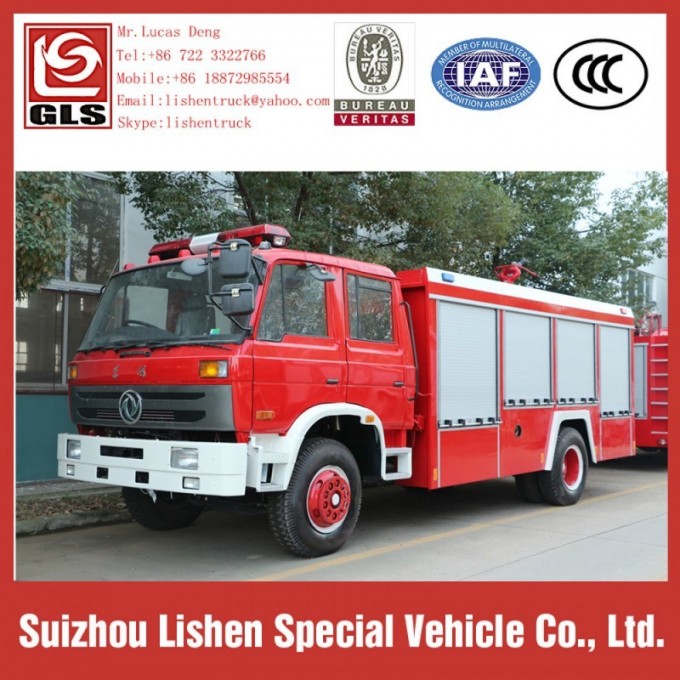 Dongfeng 4*2 Fire Fighting Water Pump Truck Fire Truck New Fire Truck for Sale Water Tank Truck Image1
